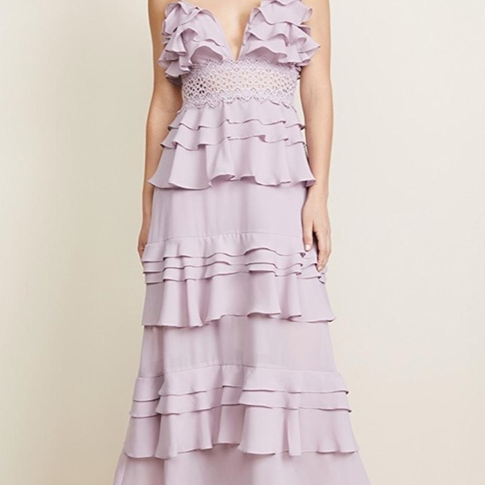 TRUE DECADENCE/ASOS Lavender Gown sz 4 (xs)